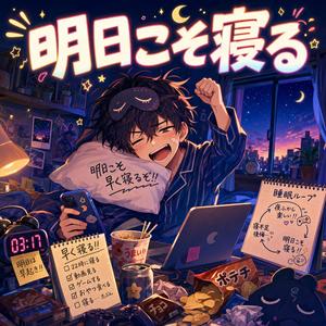 明日こそ寝る