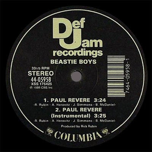 Paul Revere (Instrumental)