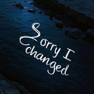 Sorry I changed