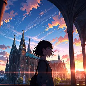 地上と天上の境界線