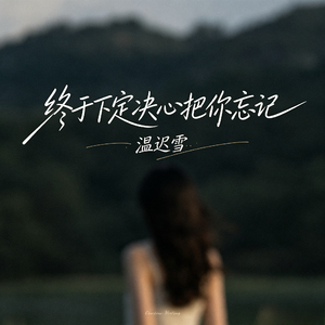 终于下定决心把你忘记