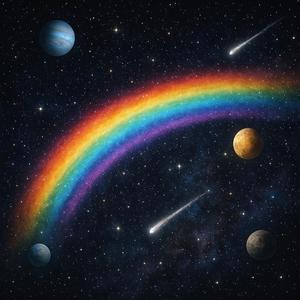 Mein galaktischer Regenbogen