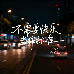 不需要快乐当作标准