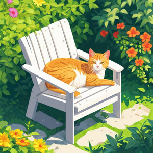 陽だまりの椅子