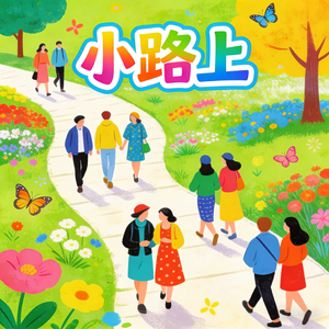 小路上