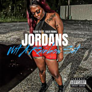 Jordans with a rainbow set (feat. Calie Frankzz)