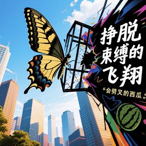 挣脱束缚的飞翔