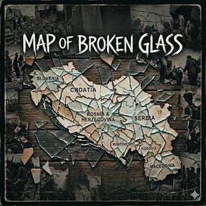 Map of broken glass