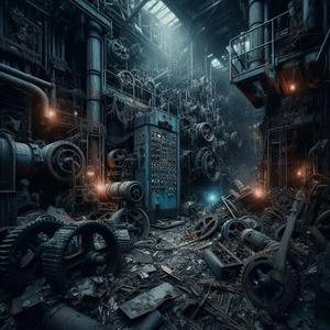Industrial Minimal Tech house: Machines in Decay