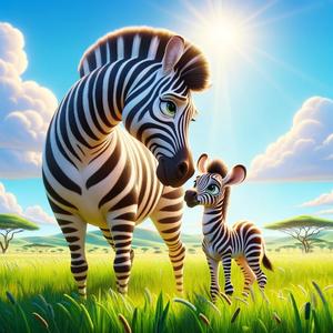 The Zebra (Equus quagga) Song for Kids [Educational]