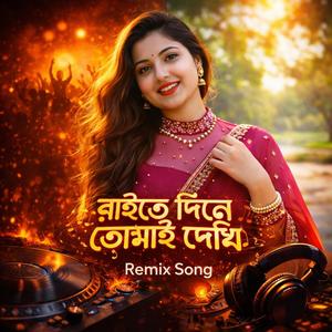 রাইতে দিনে তোমাই দেখি