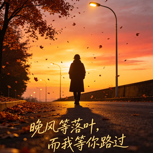 晚风等落叶 而我等你路过