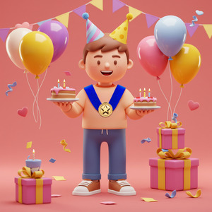 ハッピーバースディパパ