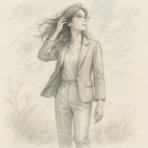 風に揺れるわたし