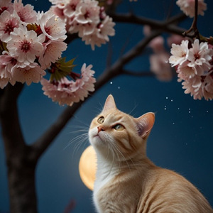 「猫桜(ねこざくら)」