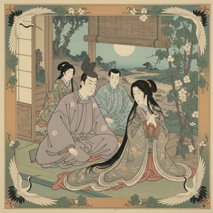 源氏物語（平安時代中期 11世紀初め）光源氏 若き日の恋と出会い（夕顔）