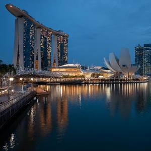 Evening Lines on the Water