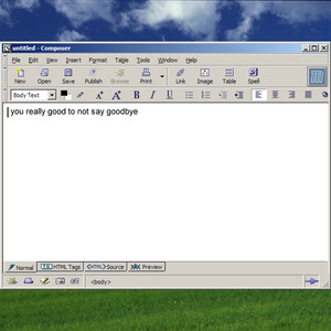 You Really Good to Not Say Goodbye