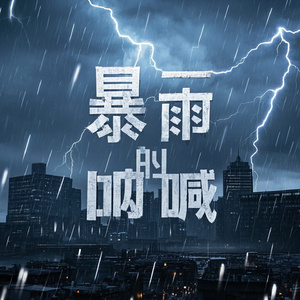 暴雨白噪声电子钢琴：奔涌、失真、强烈