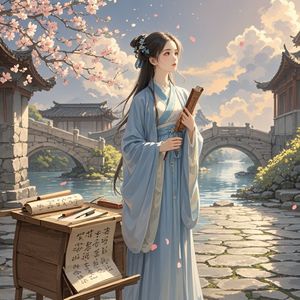 旧词半阙寄东风-刘益君