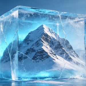 冰墙里养着一座山