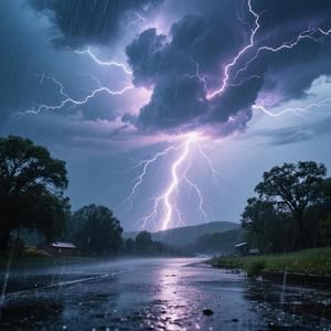 เสียงฝนตกหนักมากๆ แฮงๆ เสียงฝนตกฟ้าร้อง Rain sound