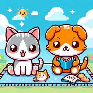 고양이와 강아지