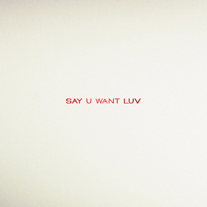 say u want luv