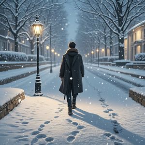 雪夜的句号