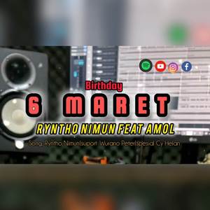 6 Maret Happy Birthday