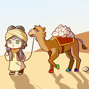 沙漠里的咖喱花（茉莉花）