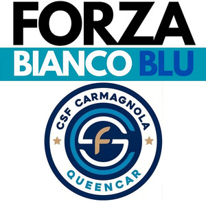 Forza Bianco Blu (inno ufficiale CSF CARMAGNOLA QUEENCAR)