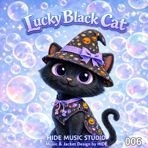 Lucky Black Cat 006
