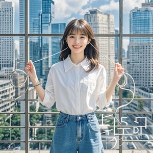 跳皮筋女孩的蜕变