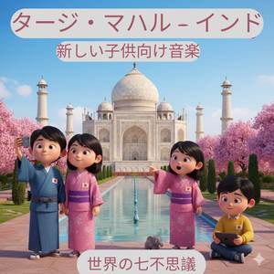 世界の七不思議 | タージ・マハル – インド | 新しい子供向け音楽