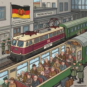 Interzonenzug in den Westen! SUNO