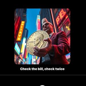 Check the bill, check twice