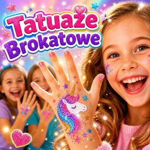 Tatuaże brokatowe