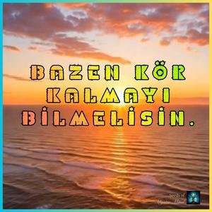 BAZEN KÖR KALMAYI BİLMELİSİN