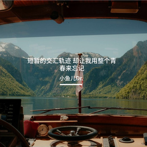 短暂的交汇轨迹 却让我用整个青春来忘记