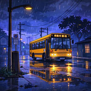 Rain Bus Stop