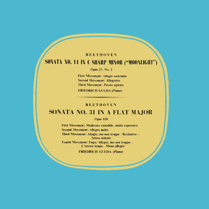 Sonata No. 14 in C Sharp Minor "Moonlight", Opus 27, No. 2: II. Allegretto