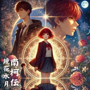 水面に揺れる影