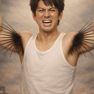 脇毛 20センチ by KinomanP