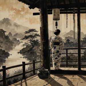 竹林の木漏れ日