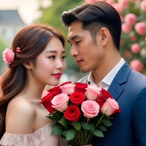 謝謝你的愛 情人節快樂