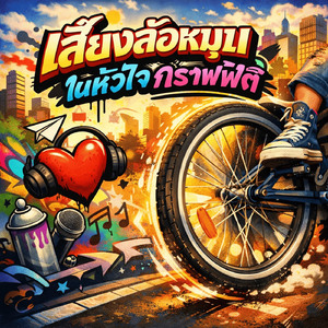 เสียงล้อหมุนในหัวใจกราฟฟิตี้