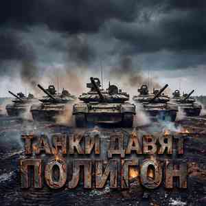 Танки давят полигон