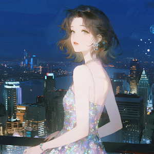 月夜のドライブ