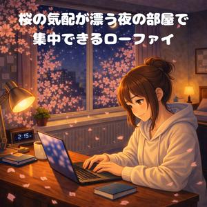 夜風に混ざる微かな生活音